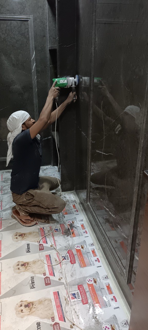 Mirror finish Italian marble polishing in Defence Colony, New Delhi